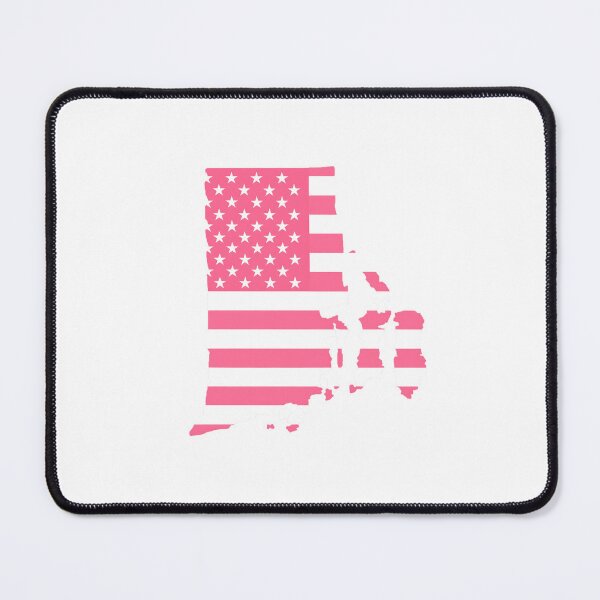 Item preview, Rhode Island USA Flag Silhouette – Stars and Stripes State Outline designed and sold by Paper Drip.