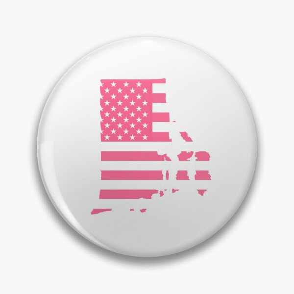 Item preview, Rhode Island USA Flag Silhouette – Stars and Stripes State Outline designed and sold by Paper Drip.