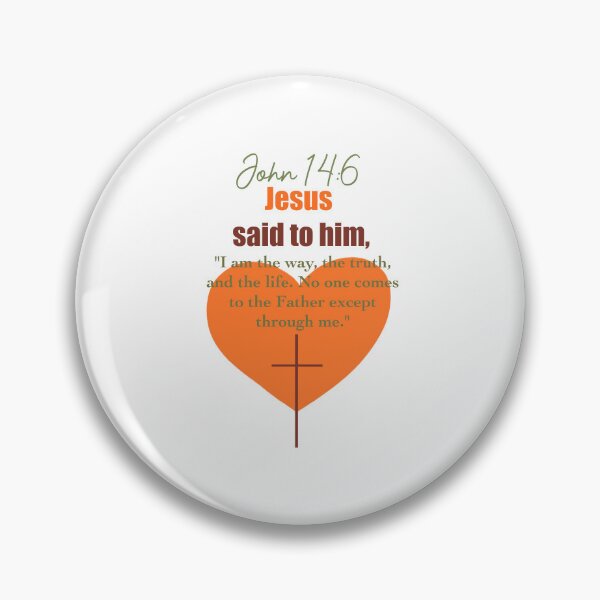 Item preview, John 14:6 Bible verse designed and sold by DonnaRaquel.