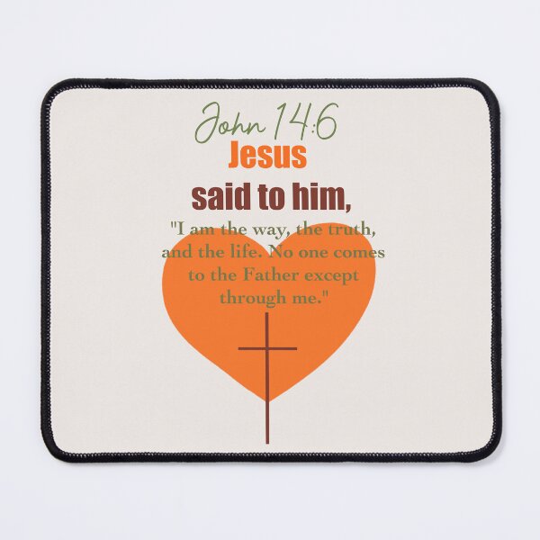 Item preview, John 14:6 Bible verse designed and sold by DonnaRaquel.
