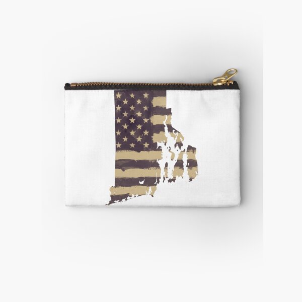 Item preview, Rhode Island State Vintage Stars & Stripes – Brown and Gold designed and sold by Paper Drip.