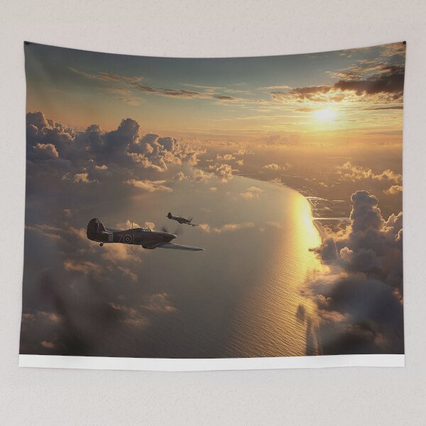 Item preview, Hurricanes at First Light designed and sold by Skyframe Aviation.
