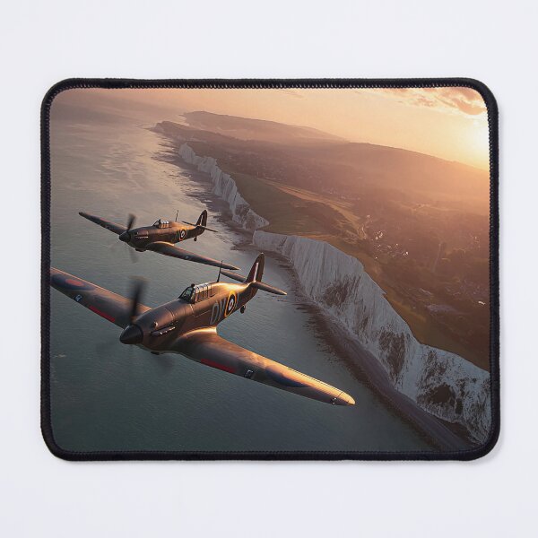 Item preview, Dawn Patrol Over Dover designed and sold by Skyframe Aviation.