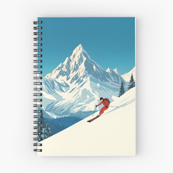 Item preview, Retro Ski Slope designed and sold by Bal Drops.