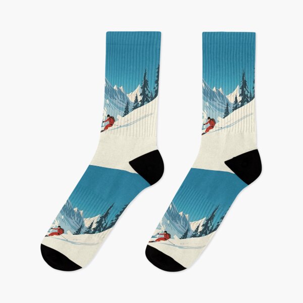 Item preview, Retro Ski Slope designed and sold by Bal Drops.