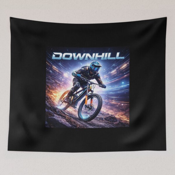Artikelvorschau, DOWNHILL – Futuristische Mountainbike-Geschwindigkeitskunst entworfen und verkauft von Fextreme.