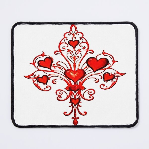 Item preview, Fleur De Lis Valentine designed and sold by trailsitravel.