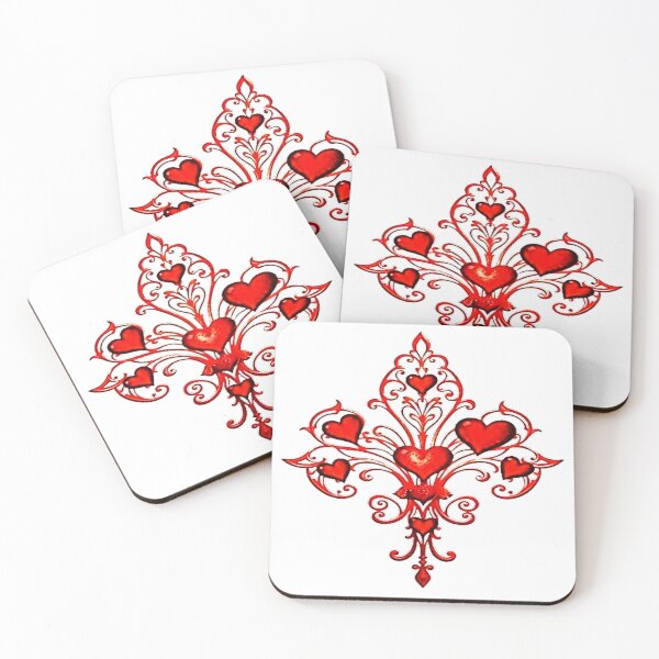 Item preview, Fleur De Lis Valentine designed and sold by trailsitravel.