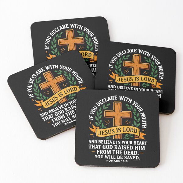 Item preview, Romans 10:9 Jesus is Lord designed and sold by plushism.