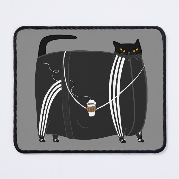Item preview, Going For A Walk Cat designed and sold by KilkennyCat Art.