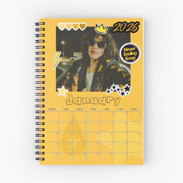 Item preview, Conan Gray 2026 calendar designed and sold by more1728.