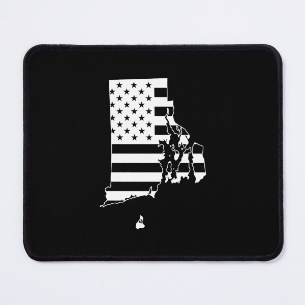 Item preview, Rhode Island state USA Flag Silhouette – Stars and Stripes State Outline designed and sold by Paper Drip.