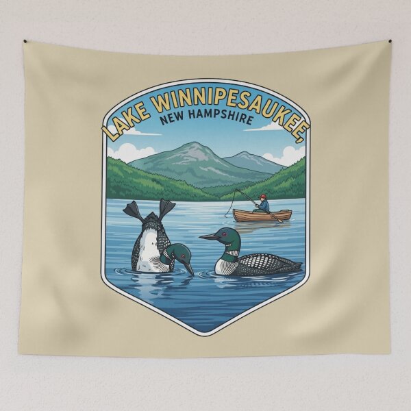 Item preview, Lake Winnipesaukee N.H. designed and sold by Pixel-Lair.