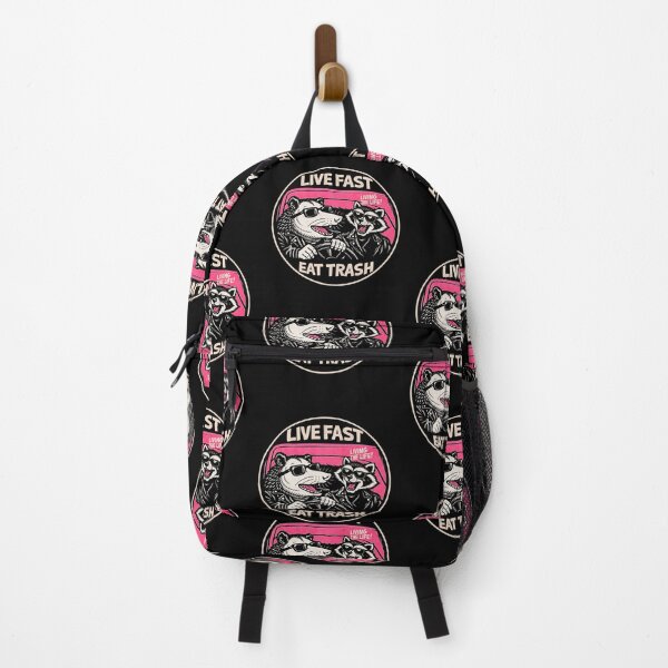 Item preview, Copy of Funny Possum Raccoon Live Fast Eat Trash Street Cats Squad designed and sold by gear-posters.