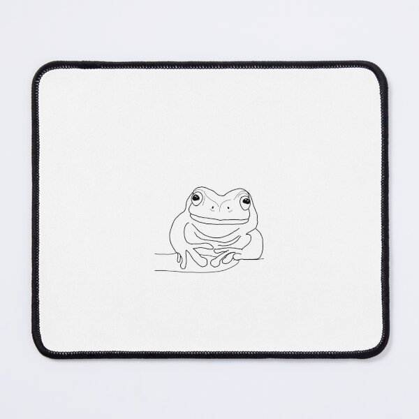 Item preview, Dumpy Tree Frog Line Work designed and sold by ajw-art.