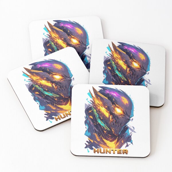 Item preview, Fiery Abstract Hunter Mecha Concept Art designed and sold by newvisionart191.