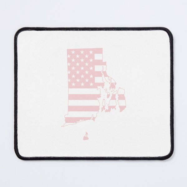Item preview, Rhode Island USA Flag Silhouette – Stars and Stripes State Outline designed and sold by Paper Drip.