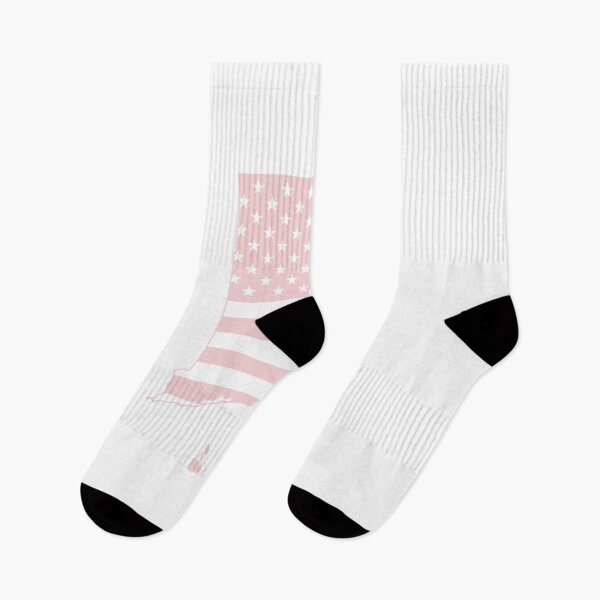 Item preview, Rhode Island USA Flag Silhouette – Stars and Stripes State Outline designed and sold by Paper Drip.
