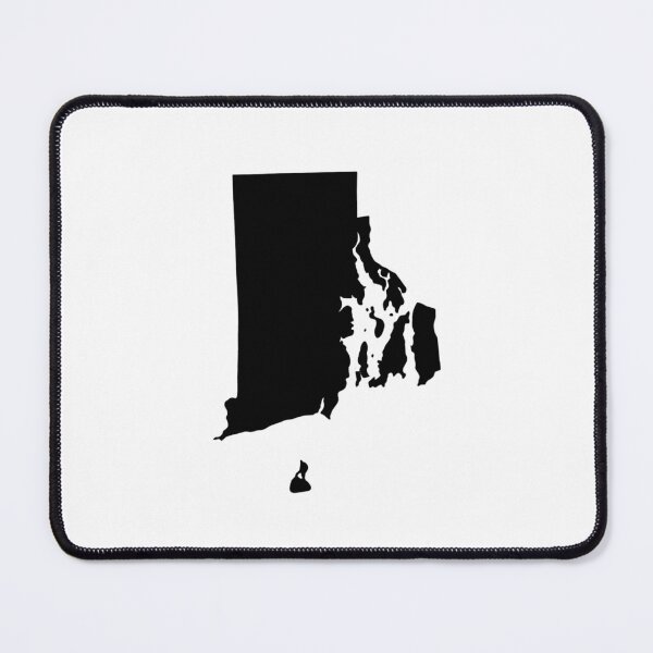 Item preview, Rhode Island Map Silhouette – Minimal Black designed and sold by Paper Drip.