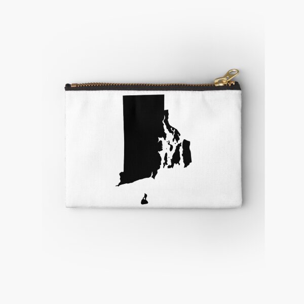 Item preview, Rhode Island Map Silhouette – Minimal Black designed and sold by Paper Drip.