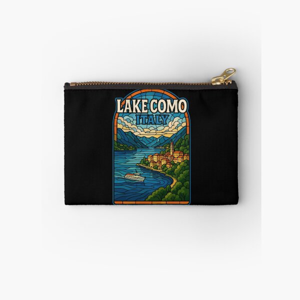 Item preview, Lake Como Stained Glass Travel designed and sold by TomFrontierArt.