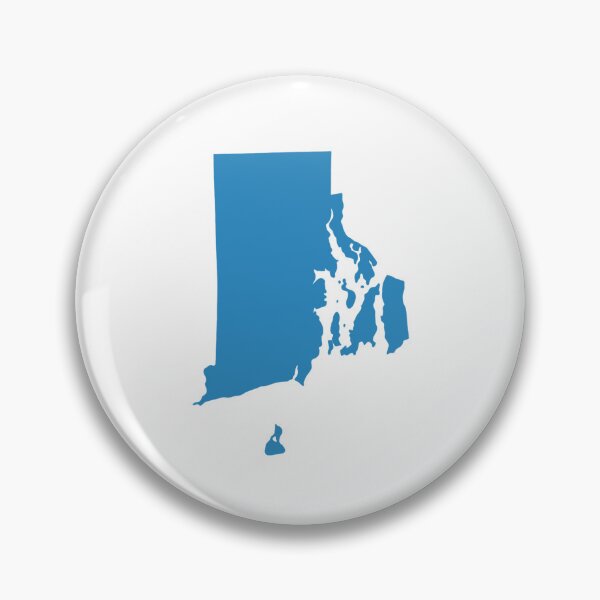 Item preview, Rhode Island Map Silhouette – Minimal Black and White designed and sold by Paper Drip.