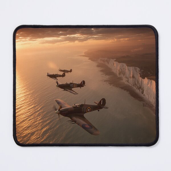 Item preview, Hurricanes Over The Chalk Cliffs designed and sold by Skyframe Aviation.