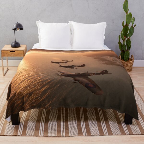 Item preview, Hurricanes Over The Chalk Cliffs designed and sold by Skyframe Aviation.