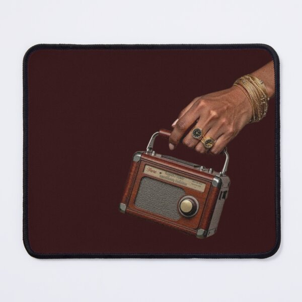 Item preview, Golden Hour Nostalgia – Vintage Radio in Hand Retro Aesthetic Art designed and sold by ArtisanBagel.