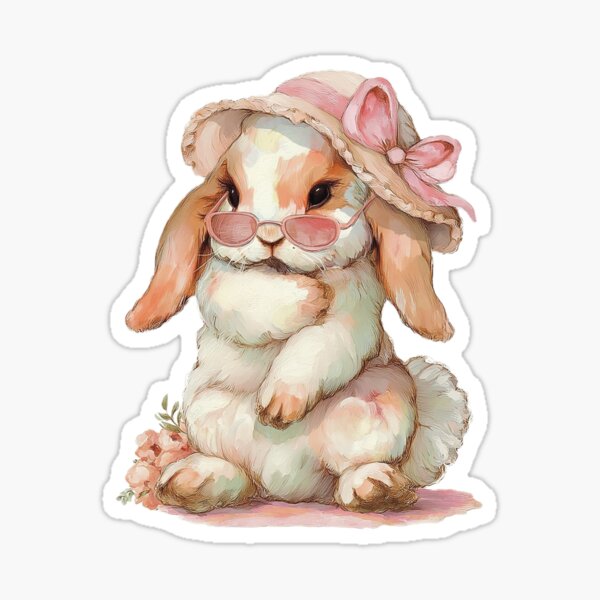 cute emoji bunny