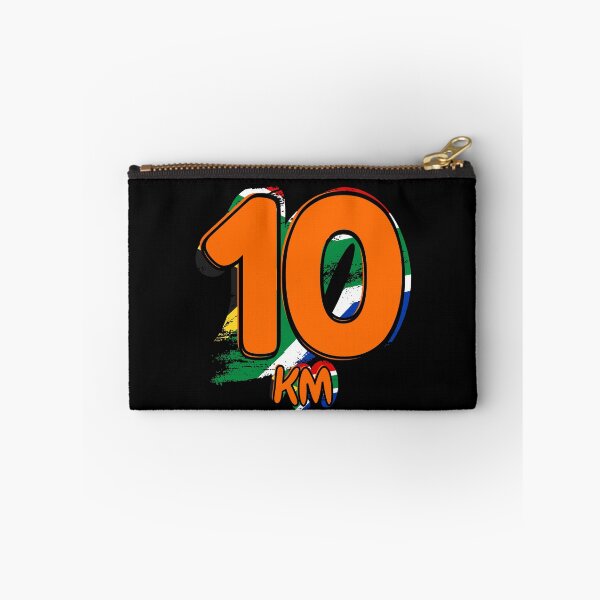 Item preview, 10KM Running Achievement - South Africa - Electric Orange designed and sold by NineSevenFour.