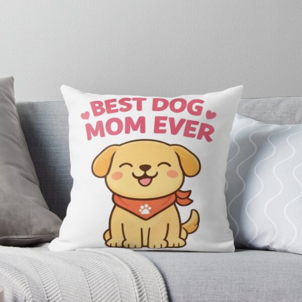 Aperçu de l'œuvre Meilleure maman de chien au monde | Design de chien mignon | Cadeau amusant pour les amoureux des animaux créée et vendue par StyleLap.