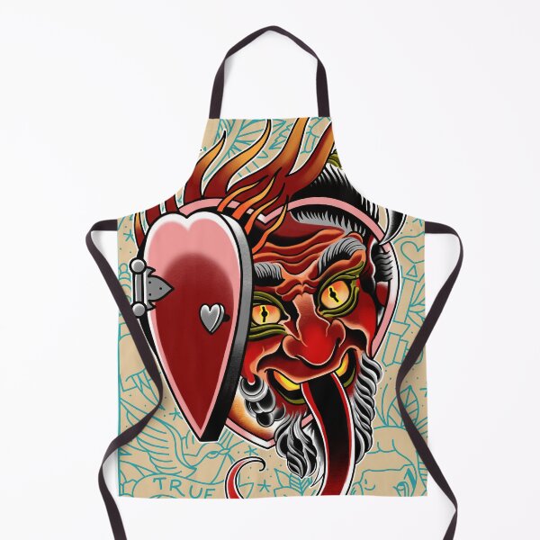 Item preview, Love demon tattoo design designed and sold by ETHOSTATTOO&DESIGN.