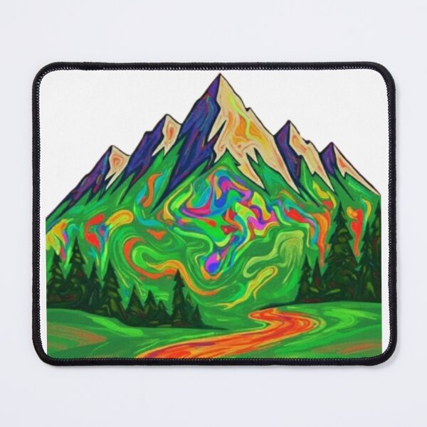 Item preview, Liquid Neon Landscape designed and sold by Stefanrajzer.
