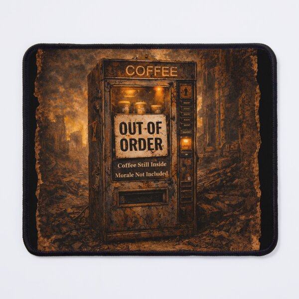 Item preview, Out of Order Coffee Dark Humour designed and sold by TytherleyTees.
