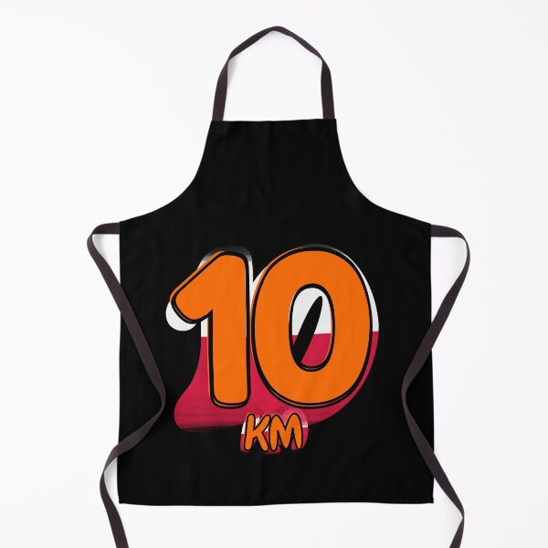 Item preview, 10KM Running Achievement - Poland - Electric Orange designed and sold by NineSevenFour.