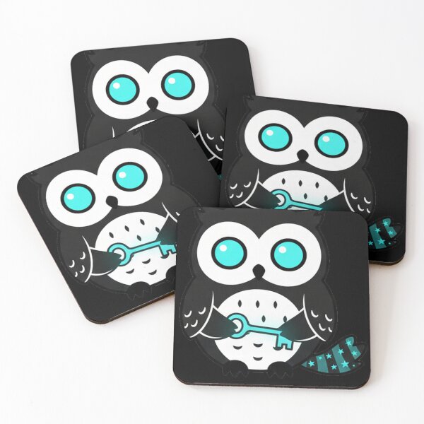 Artikelvorschau, Cute Owl with Magical Key entworfen und verkauft von RebellDancer.
