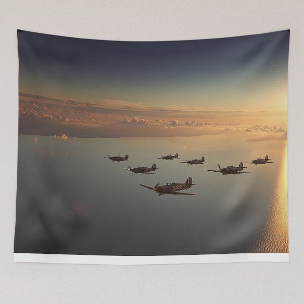 Item preview, Hurricanes in Golden Light designed and sold by Skyframe Aviation.