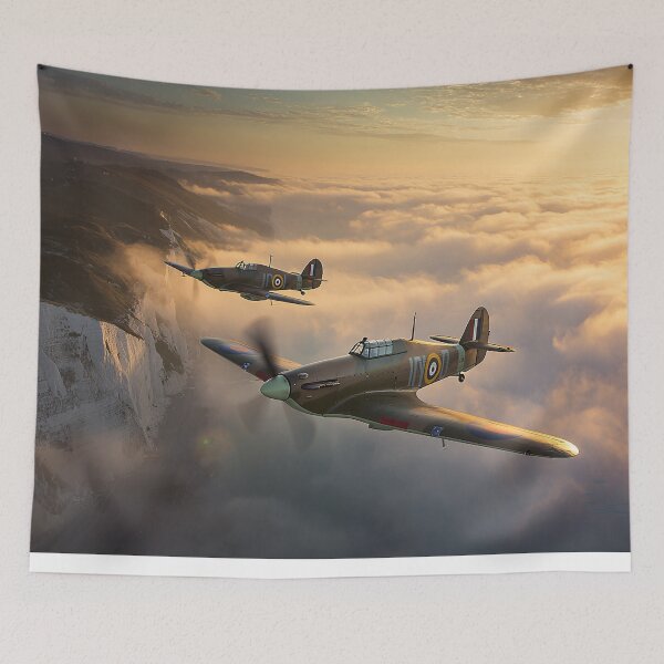 Item preview, Daybreak Over Dover designed and sold by Skyframe Aviation.