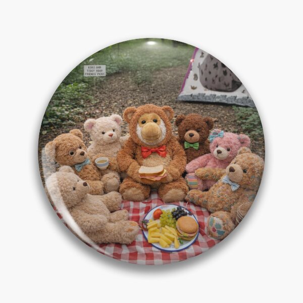 Item preview, Koko having Picnic with Friends designed and sold by Koko The Proboscis Monkey.