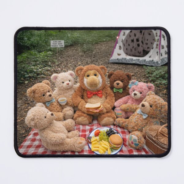 Item preview, Koko having Picnic with Friends designed and sold by Koko The Proboscis Monkey.