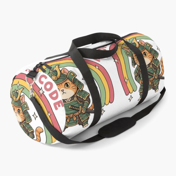 Item preview, Honor The Code Samurai Cat Japanese Warrior Rainbow designed and sold by Emmatshirt1.