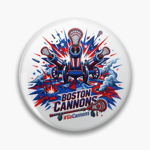Item preview, Boston Cannons Illustrated Fan Design for Lacrosse Lovers designed and sold by Designfordream.