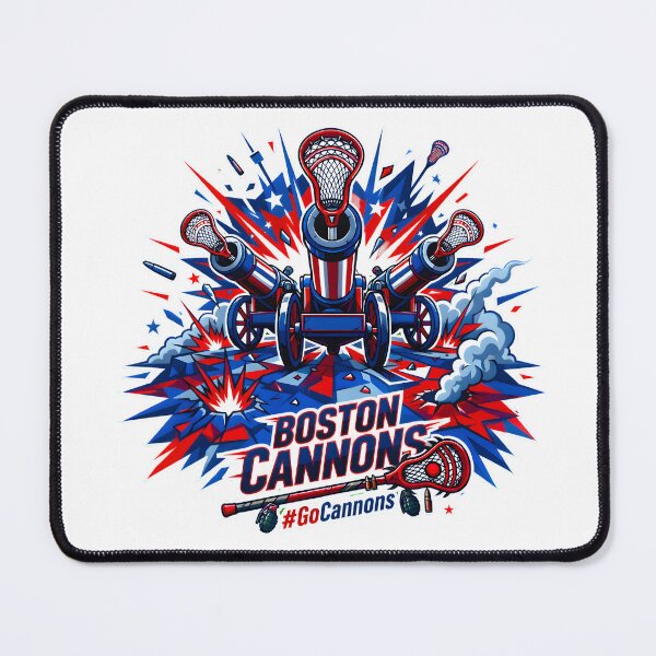 Item preview, Boston Cannons Illustrated Fan Design for Lacrosse Lovers designed and sold by Designfordream.