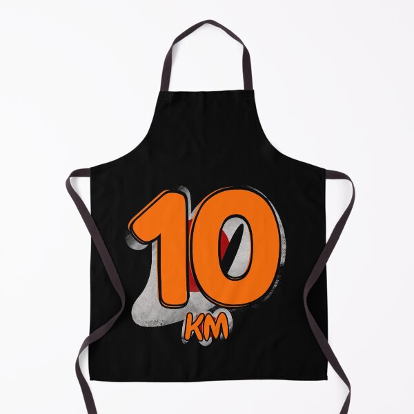 Item preview, 10KM Running Achievement - Japan - Electric Orange designed and sold by NineSevenFour.