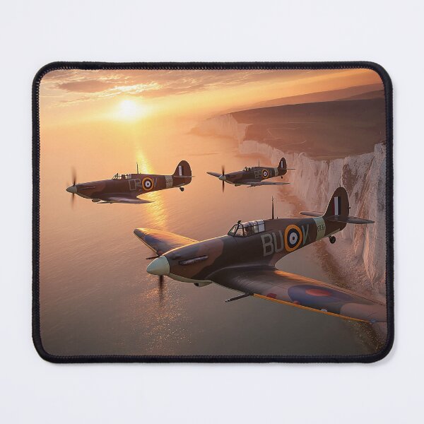 Item preview, Dawn Flight Above the Cliffs designed and sold by Skyframe Aviation.