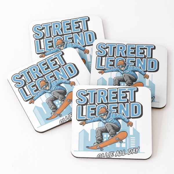 Item preview, Street Legend – Ollie All Day Skateboard  designed and sold by nora8820.
