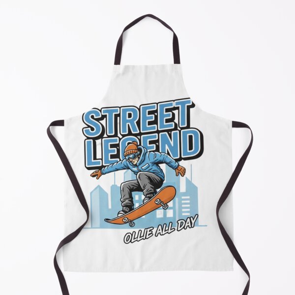 Item preview, Street Legend – Ollie All Day Skateboard  designed and sold by nora8820.