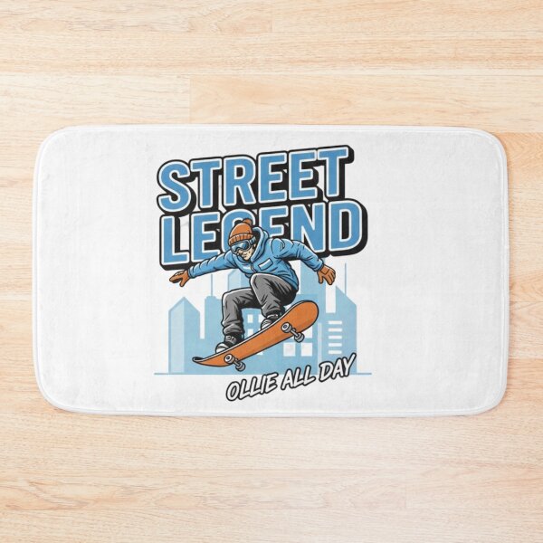 Item preview, Street Legend – Ollie All Day Skateboard  designed and sold by nora8820.