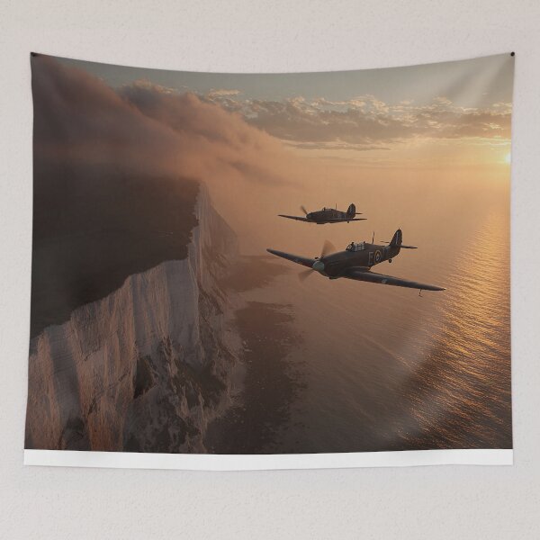 Item preview, Early Patrol Over England’s Shore designed and sold by Skyframe Aviation.